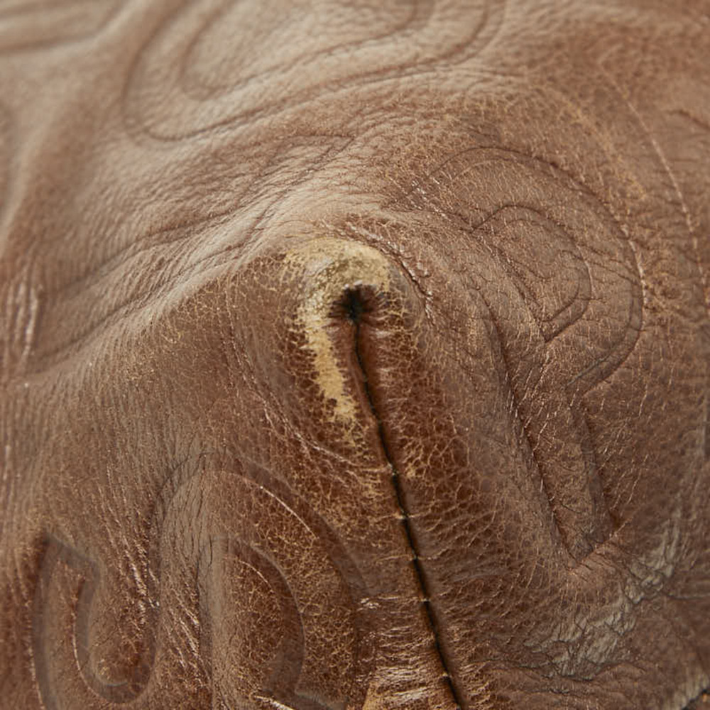 LOUIS VUITTON Brown Leather Bag - Picture 7 of 9